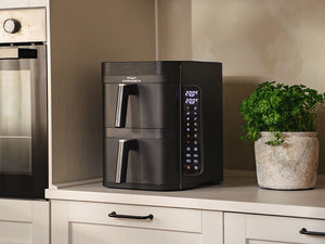 FRIGGITRICE AD ARIA - DUAL STACK 12L – NERO - 5
