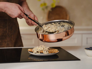 RAME IBRIDA ANTIADERENTE PADELLA SAUTÉ 26 CM - 6