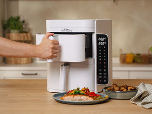 FRIGGITRICE AD ARIA - DUAL STACK 12L - BIANCO - 7