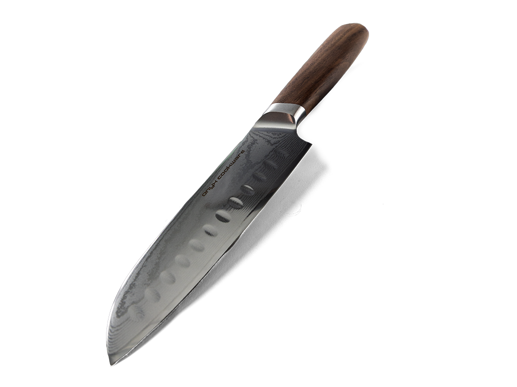 Coltello santoku in acciaio damasco 18cm