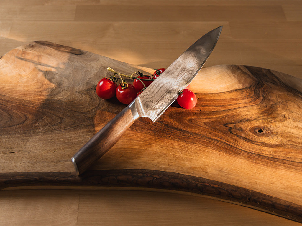 Coltello da chef in acciaio damasco 20cm