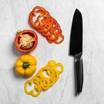 SET DI COLTELLI IBRIDO CERAMICA-ACCIAIO DA 5 PEZZI MULTIUSO - 4