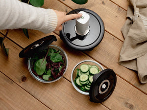 CONTENITORE TONDO IN VETRO SOTTOVUOTO – 930ML