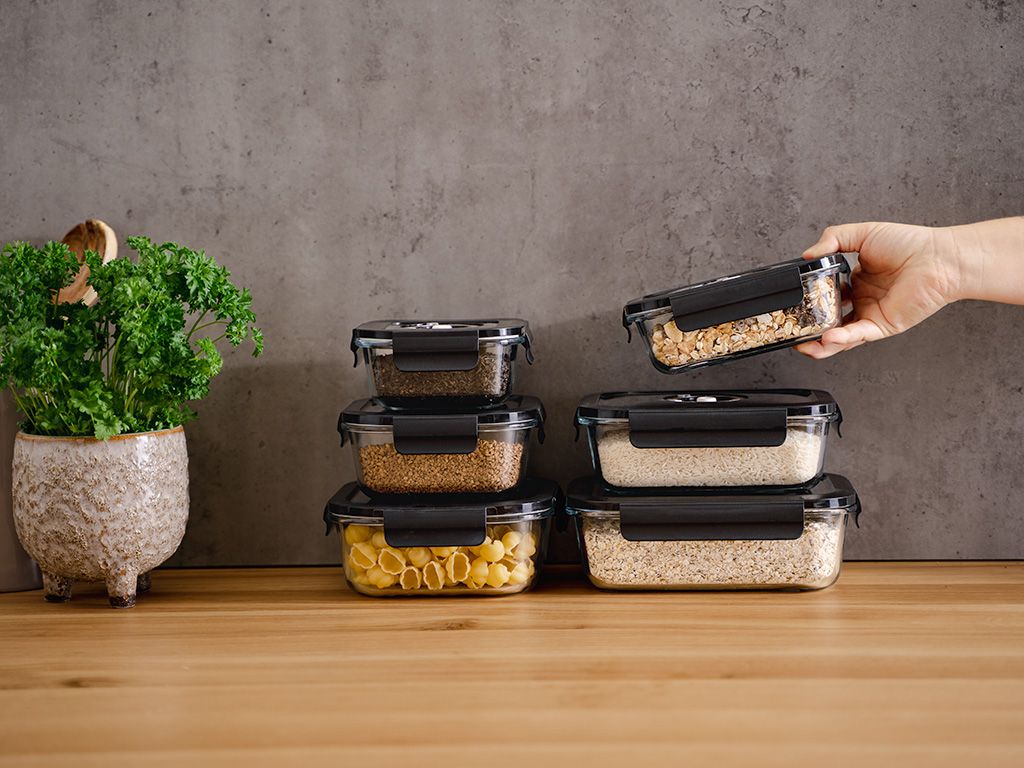 CONTENITORE IN VETRO SOTTOVUOTO MIX SET – 6 PZ - 3