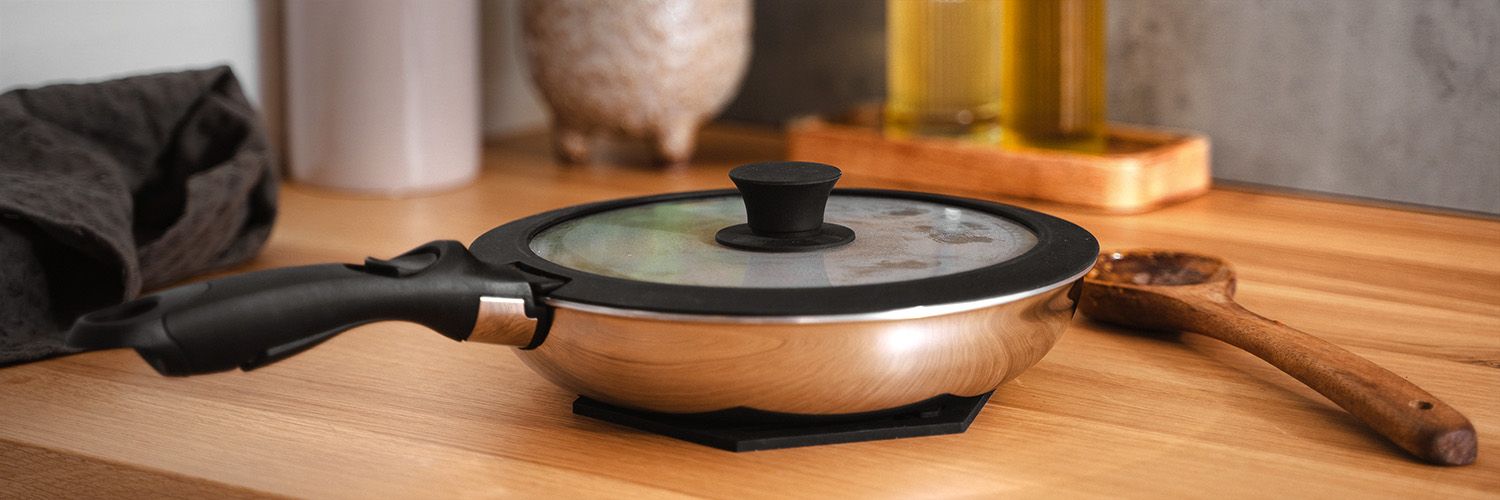 COPERCHIO IN VETRO SENZA MANICO – 28 CM