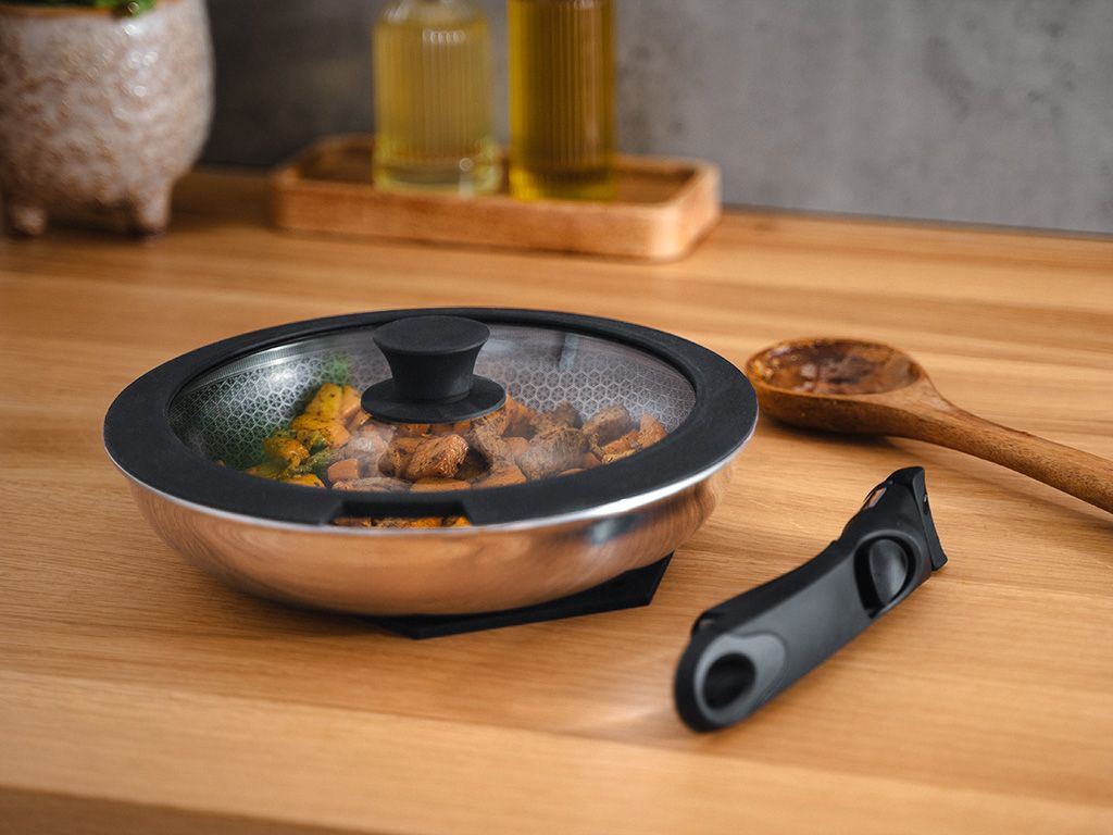 PADELLA MISTA CON MANICO RIMOVIBILE – SET DA 5 PEZZI - 6