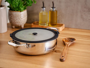 COPERCHIO IN VETRO PER CONSERVAZIONE – 26 CM - 2