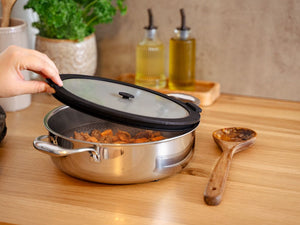 COPERCHIO IN VETRO PER CONSERVAZIONE – 5 PEZZI - 5