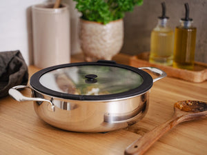 COPERCHIO IN VETRO PER CONSERVAZIONE – 30 CM - 6