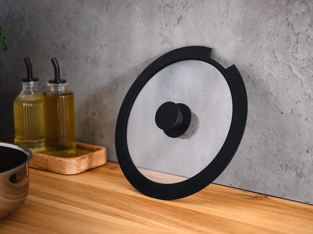 COPERCHIO IN VETRO SENZA MANICO – 18 CM - 2