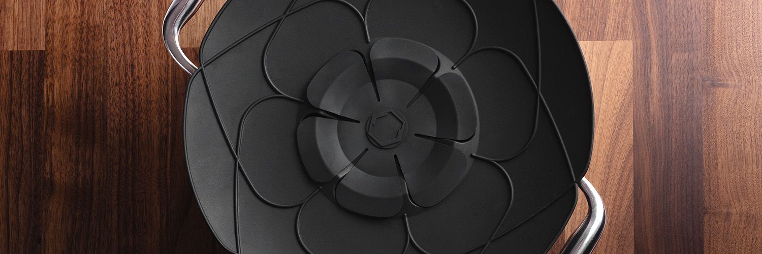 COPERCHIO ANTI-SPILL IN SILICONE - 2 PCS