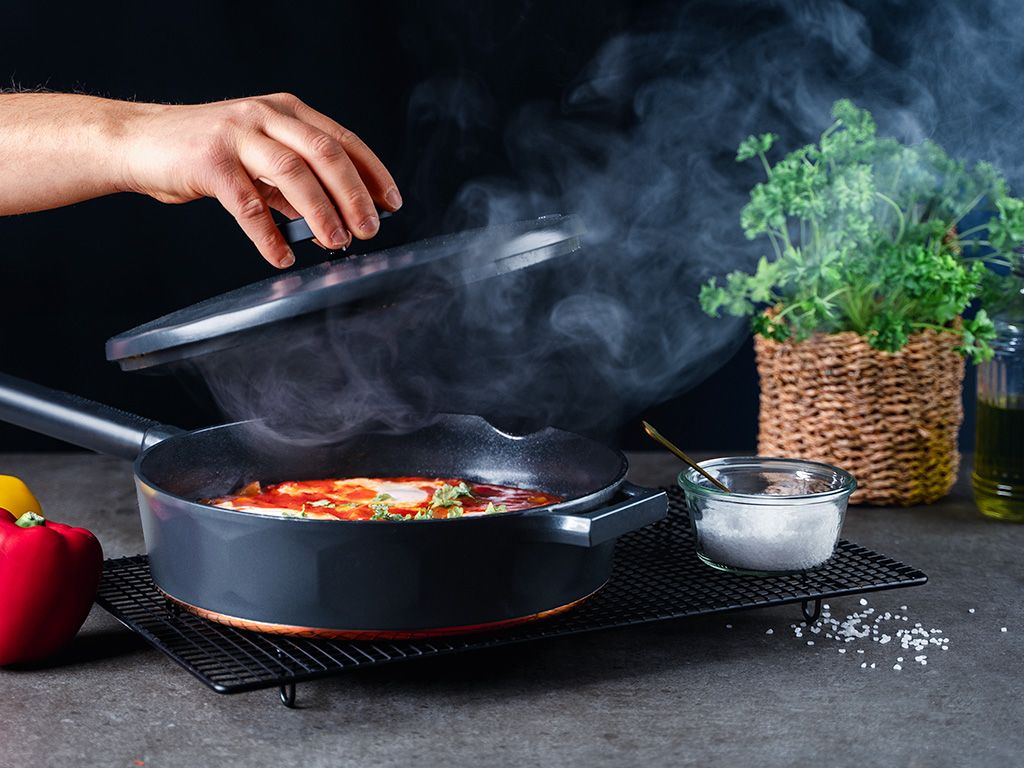 PADELLA SAUTÉ IN RAME MAGMA 28 CM - 3