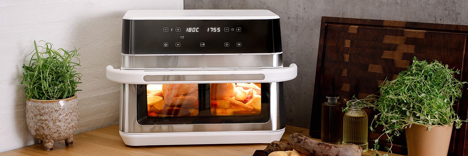 FRIGGITRICE AD ARIA - DUAL BASKET - 12L