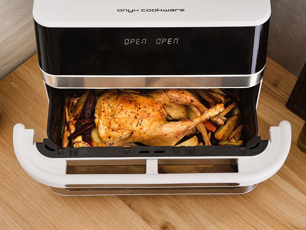 FRIGGITRICE AD ARIA - DUAL BASKET - 12L - 7