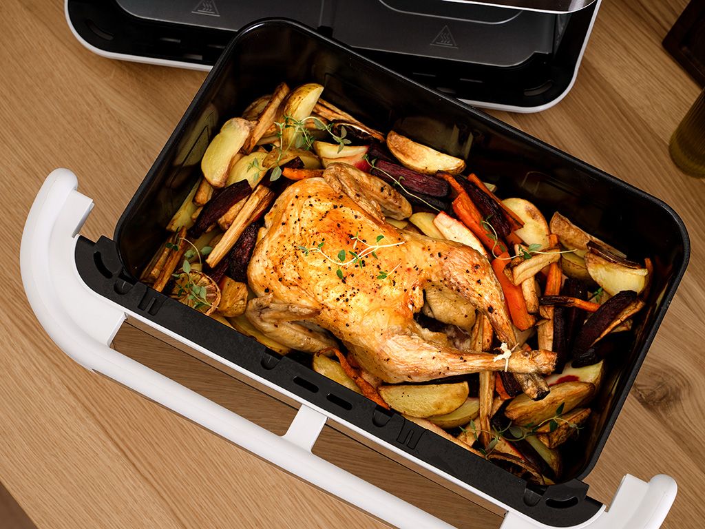 FRIGGITRICE AD ARIA - DUAL BASKET - 12L