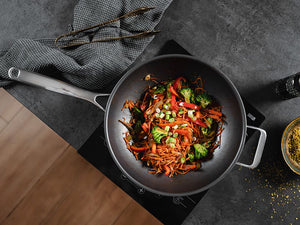 ZERO – WOK ANTIADERENTE NATURALE 30 CM - 2