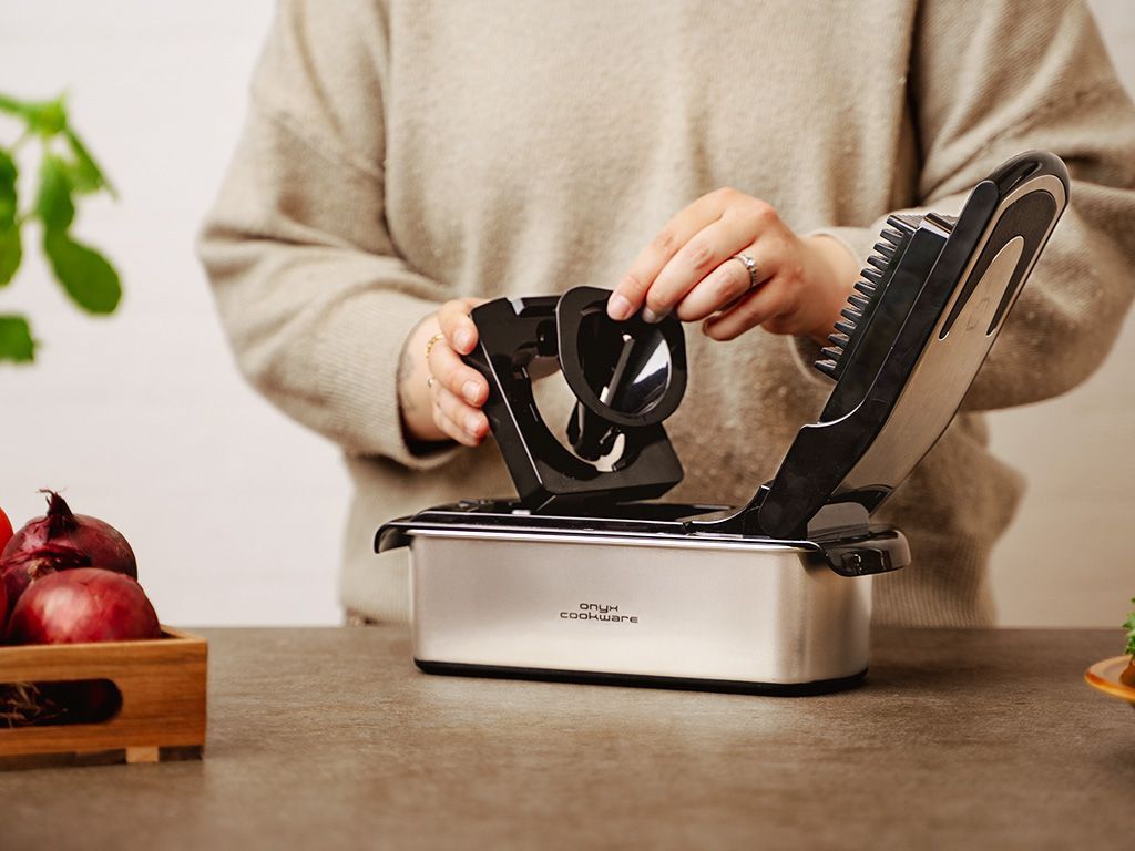 TRITATUTTO IN ACCIAIO INOX