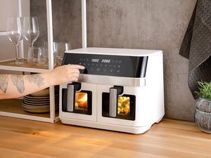 FRIGGITRICE AD ARIA - DUAL - SET COMPLETO - 15