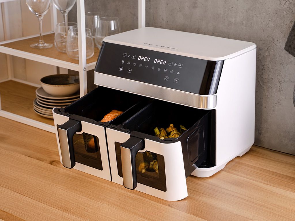FRIGGITRICE AD ARIA - DUAL - SET COMPLETO - 3