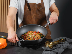 ZERO – WOK ANTIADERENTE NATURALE 30 CM - 4