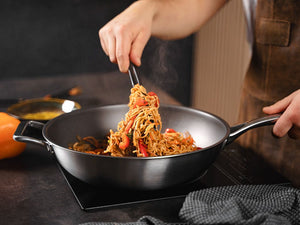 ZERO – WOK ANTIADERENTE NATURALE 30 CM - 3