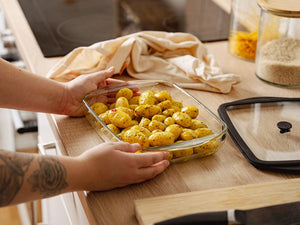 PIROFILA IN VETRO RESISTENTE AL FORNO - 3.6L - 6