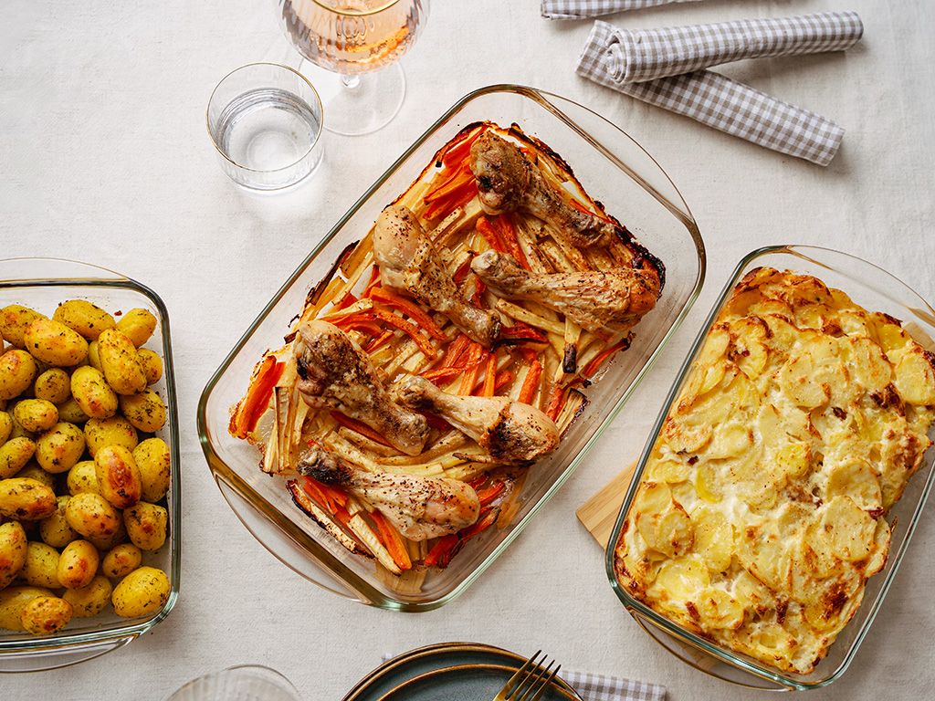 SET DI PIROFILE IN VETRO RESISTENTI AL FORNO - 2