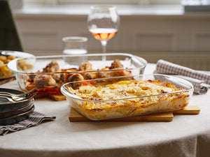 PIROFILA IN VETRO RESISTENTE AL FORNO - 2L - 5