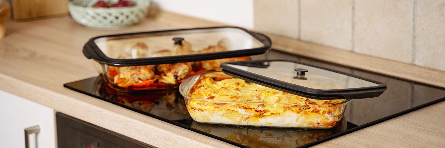 PIROFILA IN VETRO RESISTENTE AL FORNO - 3.6L