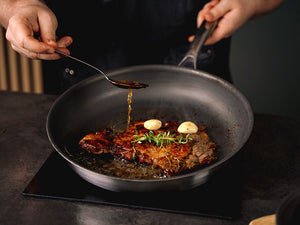 ZERO – SET WOK ANTIADERENTE NATURALE – 2 PEZZI