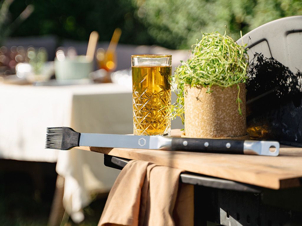 PENNELLO BBQ IN SILICONE E ACCIAIO INOSSIDABILE - 2