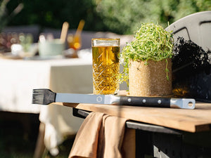 PENNELLO BBQ IN SILICONE E ACCIAIO INOSSIDABILE - 2