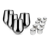BICCHIERI SET - BICCHIERE IN ACCIAIO INOSSIDABILE