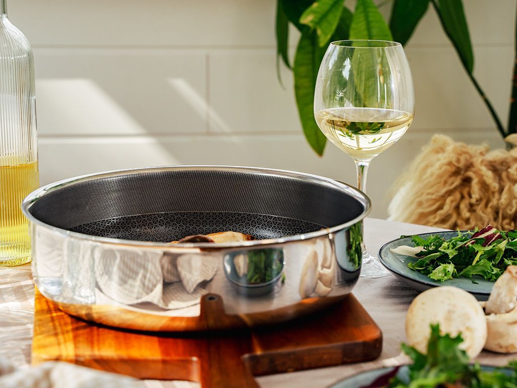 BATTERIA DI CUCINA CON MANICO RIMOVIBILE – 5 PZ - 2