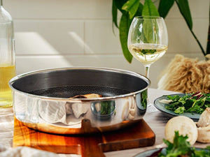 BATTERIA DI CUCINA CON MANICO RIMOVIBILE – 5 PZ - 2