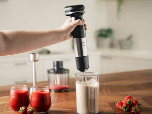 FRULLATORE A IMMERSIONE SENZA FILI CON BATTERIA