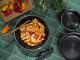 WOK SENZA MANICO 30CM