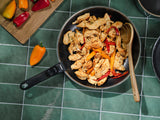 PADELLA CON MANICO RIMOVIBILE SET 30CM