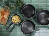CASSERUOLA CON MANICO RIMOVIBILE SET 18CM