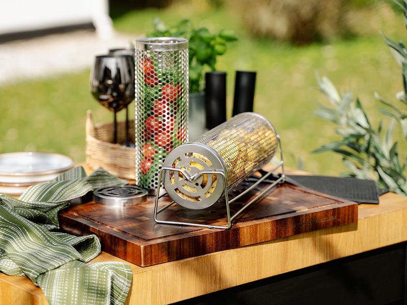 CESTELLO GRIGLIA CILINDRICO GRANDE – SET DA 4 PEZZI