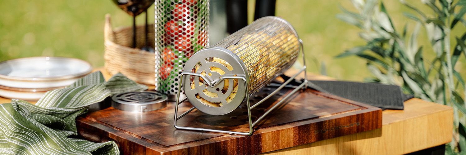 MIXED GRILL BASKET CYLINDER SET - 8