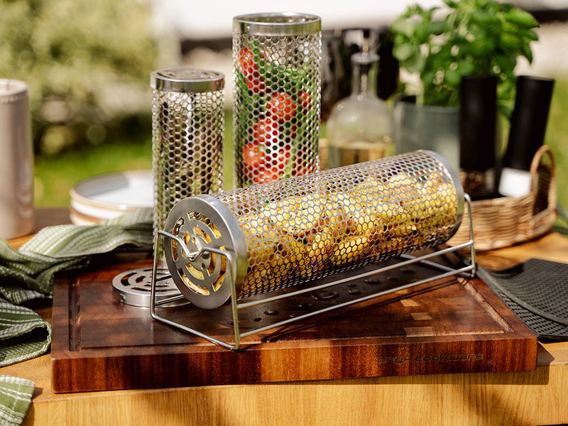 CESTELLO GRIGLIA CILINDRICO PICCOLO – SET DA 4 PEZZI