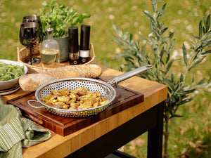 BBQ GRILL PAN WITH DETACHABLE HANDLE 28CM - 6