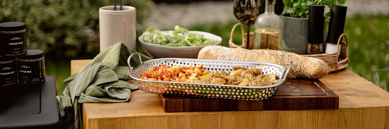 VASSOIO PER BARBECUE – SET DA 2 PEZZI