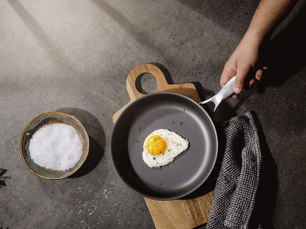 ZERO – NATURAL NON-STICK MIXED POT/PAN SET – 4PCS - 10