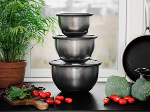 CIOTOLE PER MISCELA IN ACCIAIO INOX – 3000ML - 5