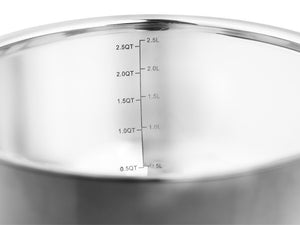 CIOTOLE PER MISCELA IN ACCIAIO INOX – 3000ML - 3