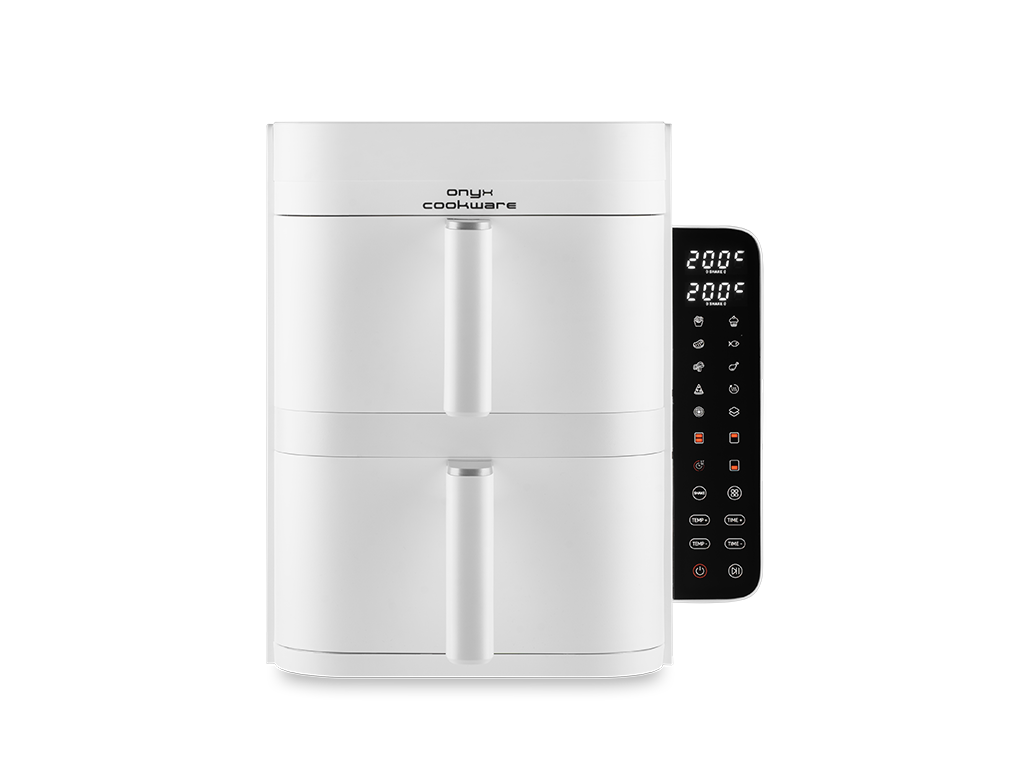 FRIGGITRICE AD ARIA - DUAL STACK 12L - BIANCO - 1