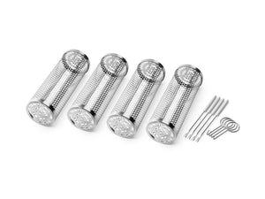 CESTELLO GRIGLIA CILINDRICO MEDIO – SET DA 4 PEZZI - 1