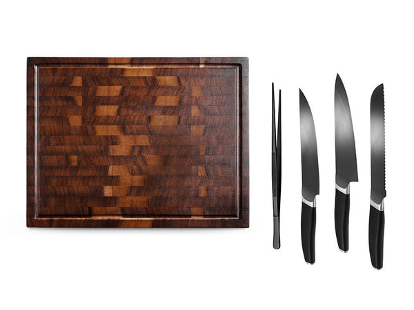 Walnut cutting board – premium set